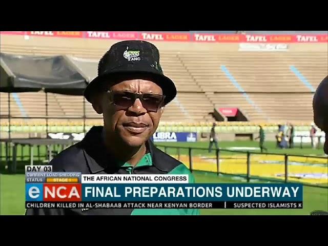 ANC is making final preparations ahead of its birthday celebrations