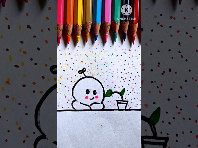 Cutie pie #short//Bithika's drawing