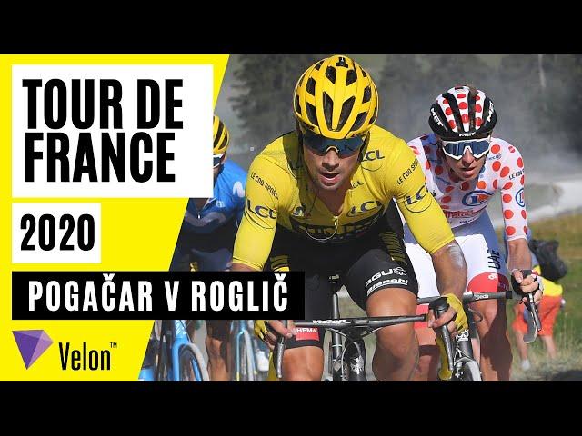 Pogacar v Roglic at Tour de France 2020