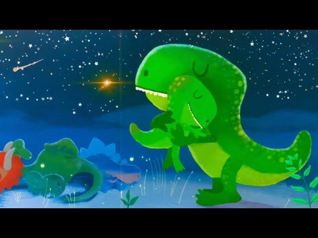 BOOK NOOK: "NIGHT NIGHT DINO-SNORES”, animated soothing relaxing bedtime dinosaur story for kids