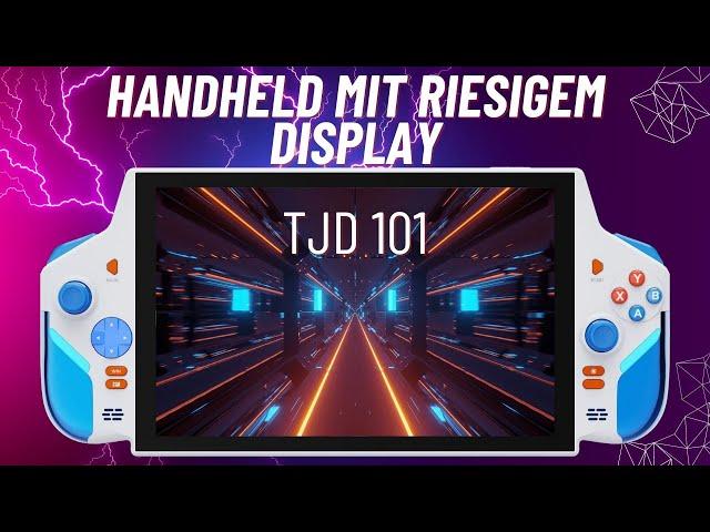 Der wohl größte Gaming Handheld - TJD 101 - 10 Zoll Windows Handheld & Ryzen 7 7840U