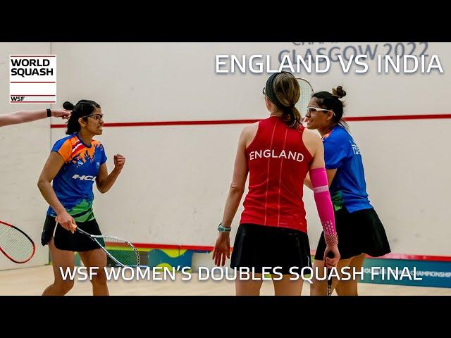 England v India - WSF Women's Doubles Squash Final Highlights