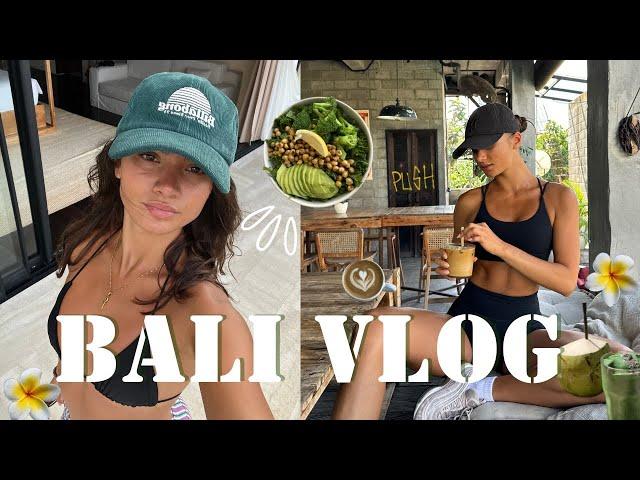 Days in my life in Bali | Workouts, food & skincare