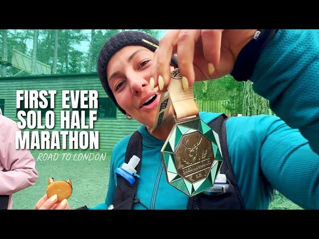 I Ran a Half Marathon SOLO - Can I survive the London Marathon?!