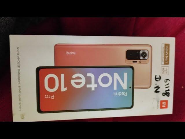 redmi note 10 pro quick unboxing | black clour 6/128 | technical shahbaz #redminote10pro