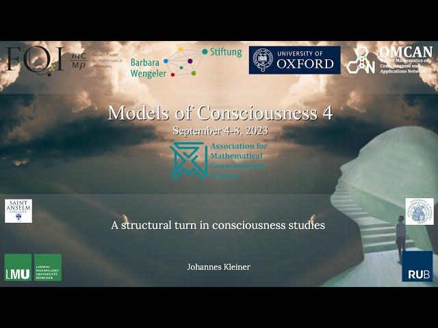 Johannes Kleiner - A structural turn in consciousness studies