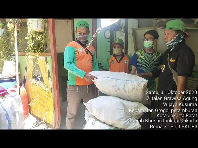 #Tranding1 - Pemilahan & Penimbangan Sampah Anorganik Tim Lintas PKL B3