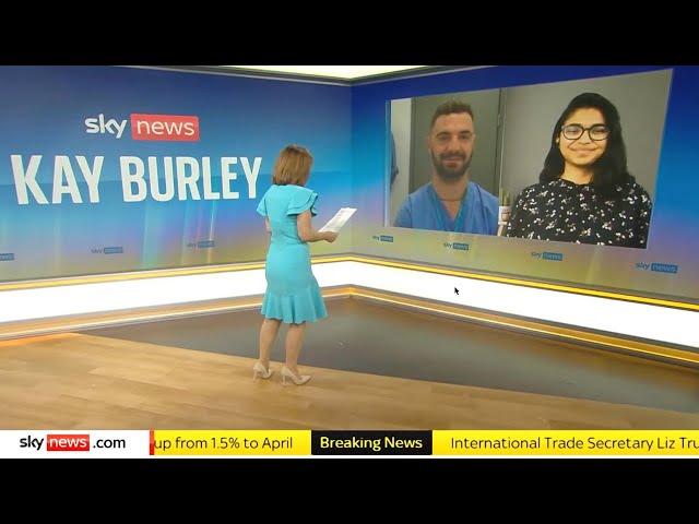 Dr Tasnim Jara's Interview at Sky News