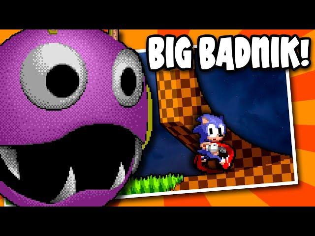 Sonic, but the Badniks are REALLY REALLY BIG?! - Sonic Rom Hack