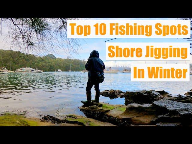 Top 10 Fishing Spots for Shore jigging in Winter -- Middle Harbour | Shore Jigging Sydney