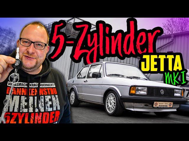 Das VR5-SOUNDMONSTER! - VW Jetta MK1 - Wir fahren ihn! (+ Überraschung für Julian)