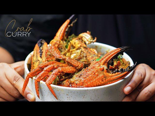 Crab Curry Recipe | Srilankan Jaffna Style Crab Nandu Masala