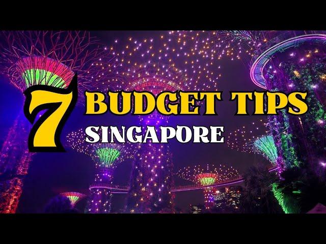 Visiting Singapore on a Budget? NOT Impossible! (7 BUDGET TIPS You Should Know Before You Visit)