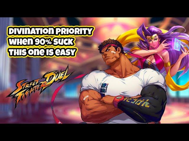 WHAT DIVINATION UNITS SHOULD YOU SUMMON 90% them suck so not many Street Fighter Duel