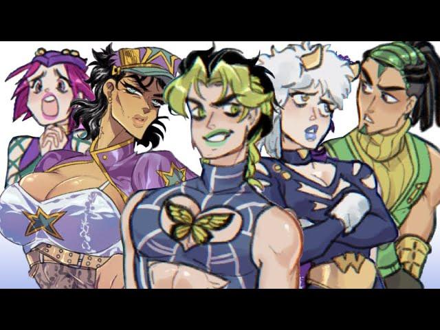 JOJO Gender Swap (JOJO comic dub)