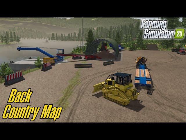 Farming Simulator 25  Back Country Map  Episode 10 - Work on the site  ‍️