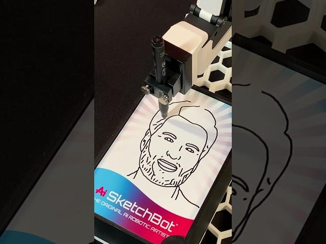 Ai SketchBot: A Guess Who Video Series - Sketch 106