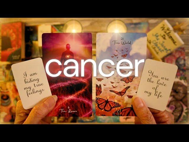 CANCER LOVE TAROT- YOUR READING GAVE ME GOOSEBUMPS, CANCER!! 