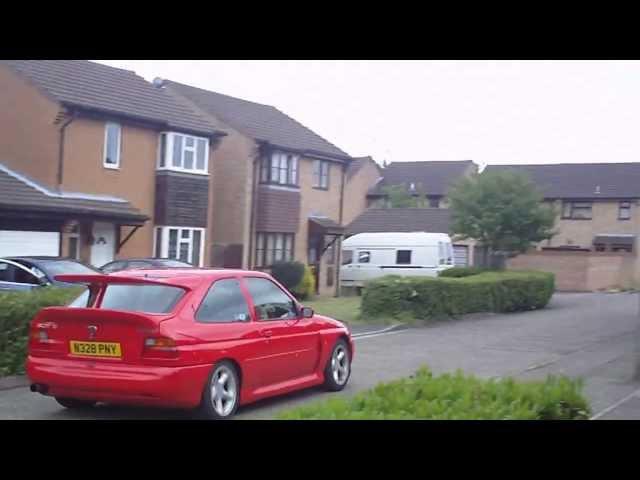 Red Escort Cosworth