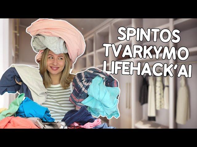 Spintos Tvarkymo LifeHack'ai | Silvija | Pildyk