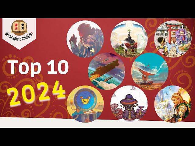 Top 10 Brettspiele 2024 - Die besten Spiele des Jahres!