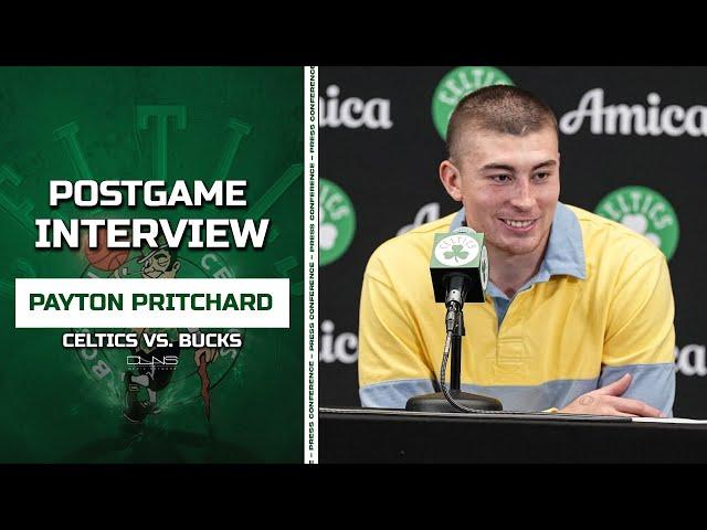 Payton Pritchard: I'm the Most COMPETITIVE Guy on this Team | Celtics vs. Bucks Postgame