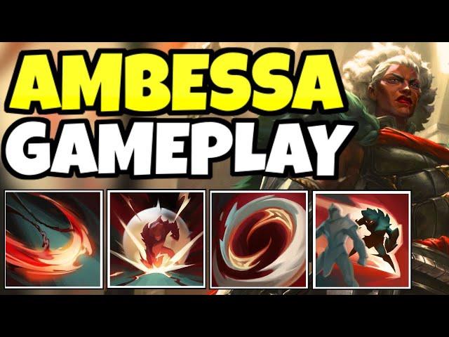 AMBESSA FULL GAMEPLAY | WORLD'S FIRST PENTAKILL!