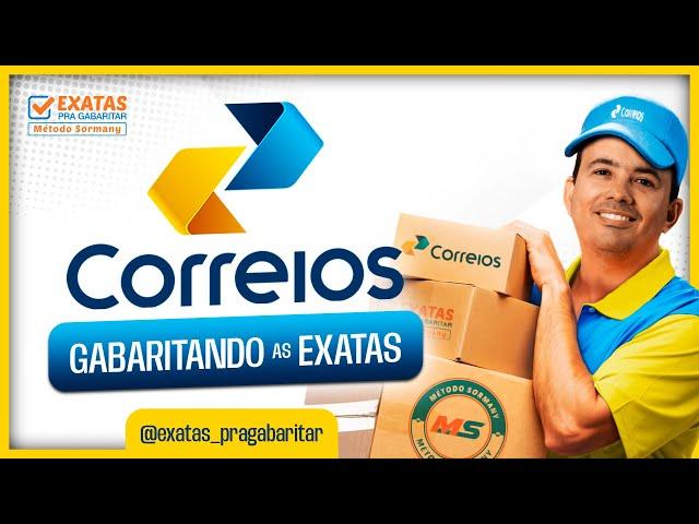  MATEMÁTICA PARA O CONCURSO DOS CORREIOS 2024- AULA 1