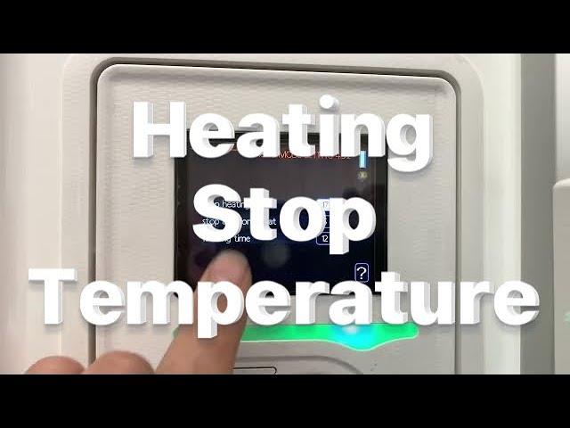 Automatically STOP HEATING?? NIBE F Series