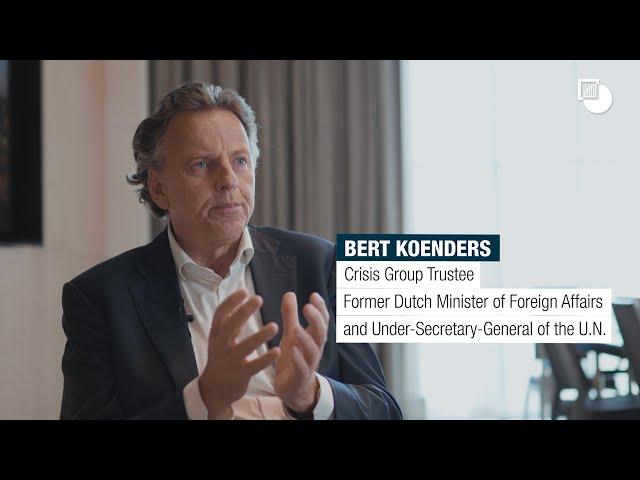 Albert Koenders on the new European security architecture | Crisis Group's Trustees in Conversation