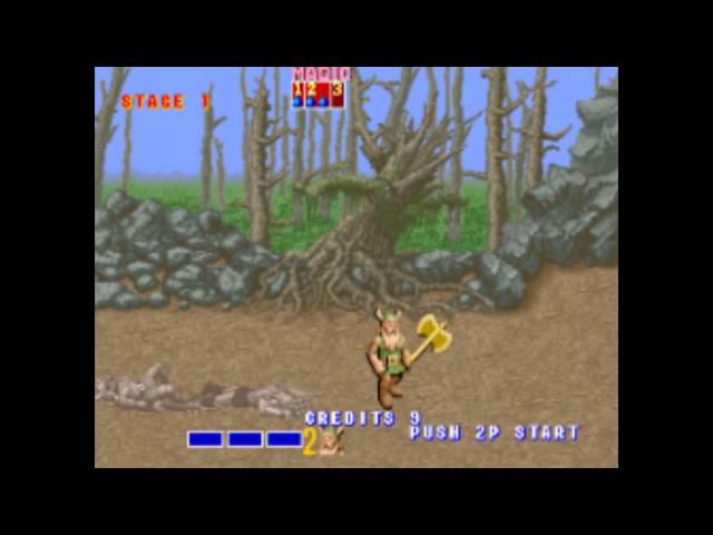 Retroben-san Playthrough: Golden Axe (Arcade) Part 1