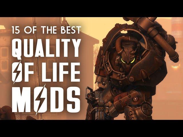 15 of the Best Quality-of-Life Mods for Fallout 4