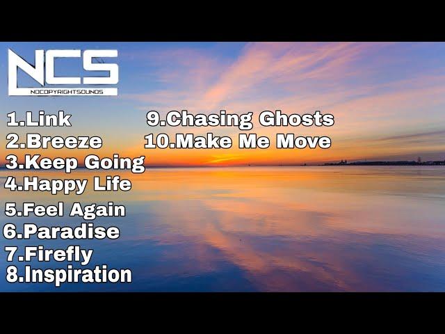 Top 10 NCS - No Vocals / Study / Chill Mix  (NoCopyrightSongs)