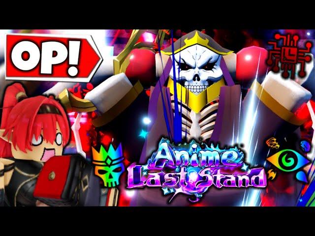 Getting the *OVERPOWERED* AINZ Unit in Anime Last Stand Roblox