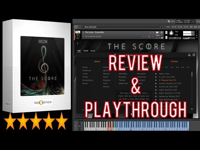 Best Service THE SCORE by Sonuscore  Review & Playthrough