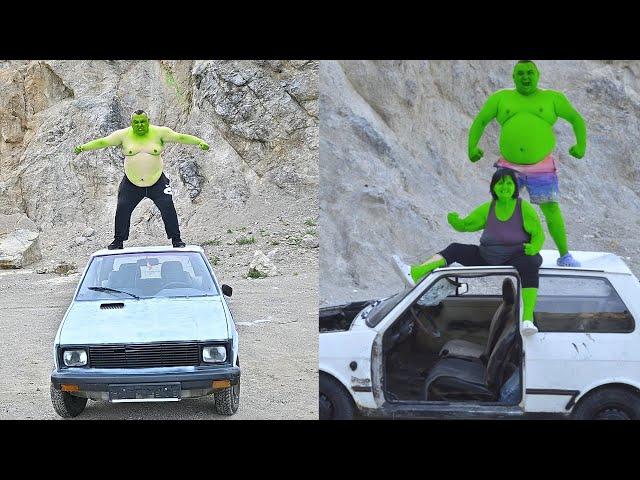 Hulk vs The Worst Car Ever
