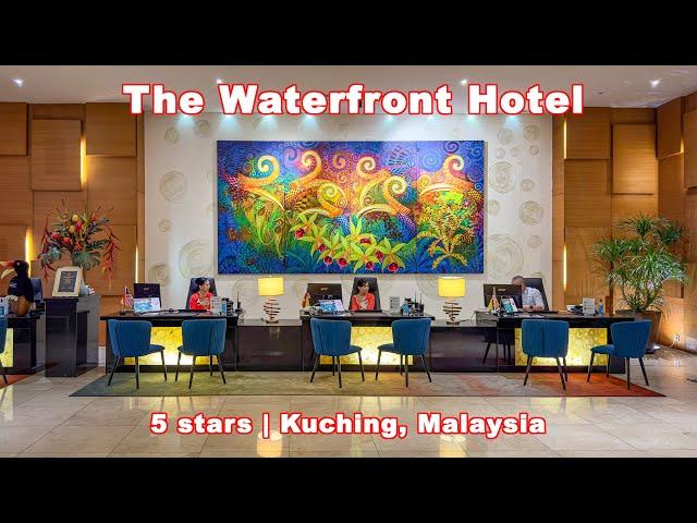 Waterfront Hotel Kuching, Sarawak. 5 stars hotel review. great location