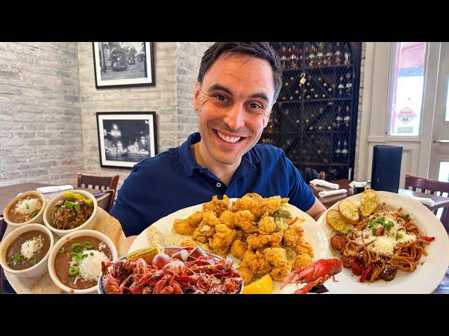 An Italian Reviews the BEST Food in New Orleans!