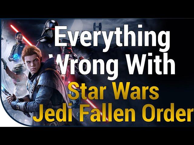 GAME SINS | Everything Wrong With STAR WARS Jedi: Fallen Order