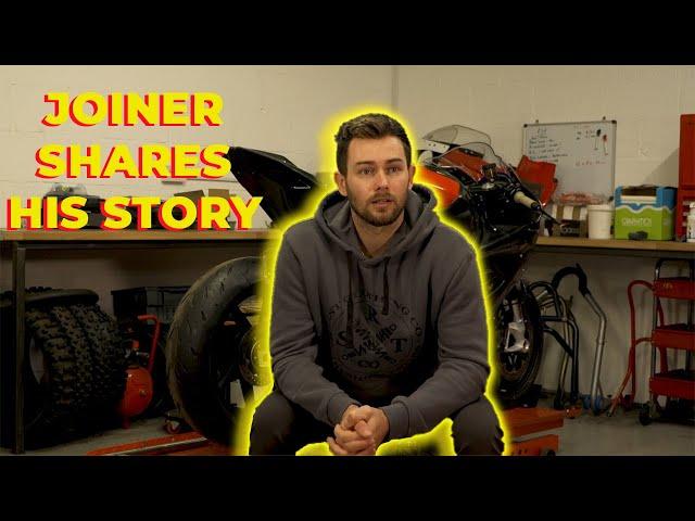 This Joiner survived a bad accident and started racing in the British Superbike Championship