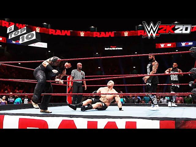 WWE-2K20-TOP 10 Cutscenes in WWE Univers Mode- IDO GAMING-(PS4)#1