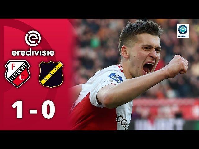 Gladbach-Leihe Fraulo mit dem goldenen Tor! | FC Utrecht - NAC Breda