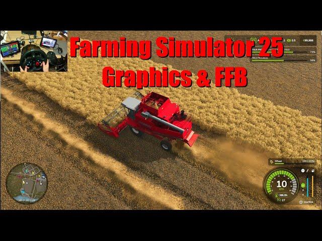 Farming Simulator 25 - Graphics Fix - Force Feed Back Settings