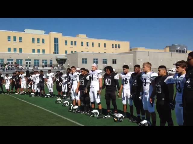 Central Dauphin, Harrisburg show unity before game