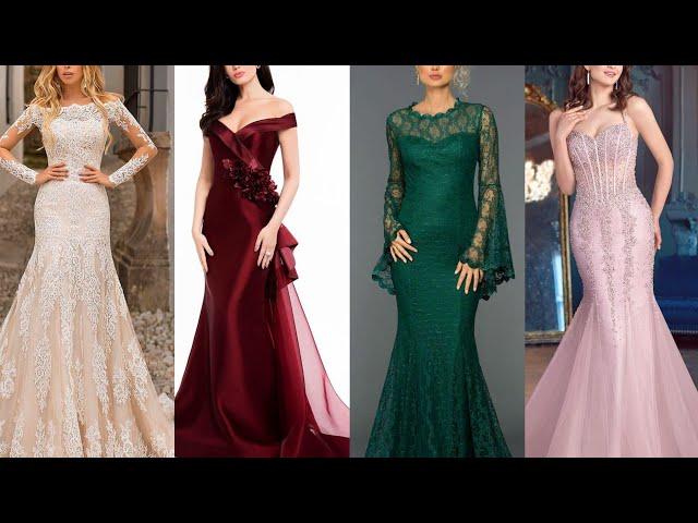 Stylish mother of the bride long maxi fish cut style ideas in 2023