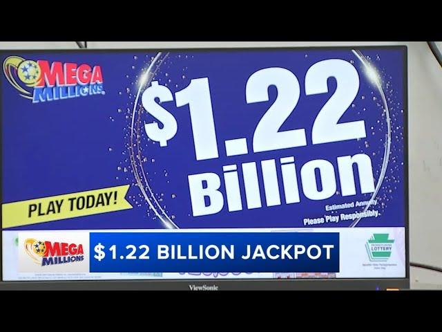 Winning numbers drawn for Mega Millions $1.22 billion jackpot