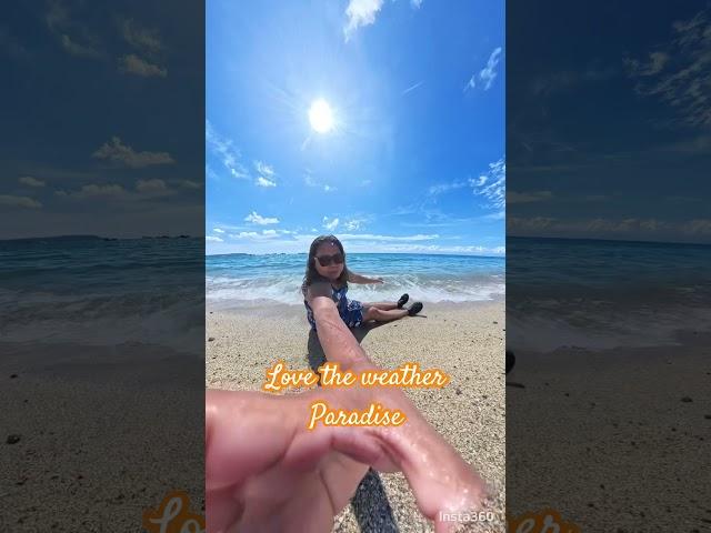 Pinay in The Bronx goes to paradise | #shorts | Laiya San Juan Batangas Philippines 