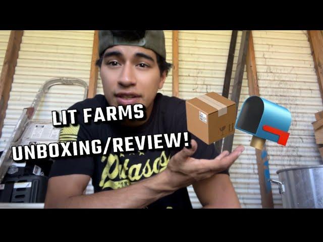 Lit Farms - Unboxing and Review! Apples and Bananas+Gelato 41 (THCA FLOWER)