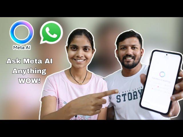 Whatsapp Meta AI | Update | Your question any | AI solve | ISL | By Shrinath Jagtap