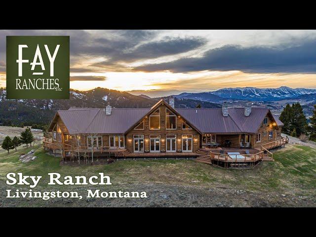 SOLD | Montana Home For Sale | 7,471± SF | Sky Ranch | Livingston Montana